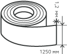 Рулон нержавеющий 1,2х1250 мм.  AISI 201 (12Х15Г9НД) холоднокатаный,  зеркальный